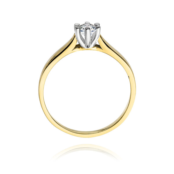 Diamentowy pierścionek 0,25ct. - obrazek 6