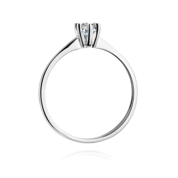 Diamentowy pierścionek 0,23ct. - obrazek 2