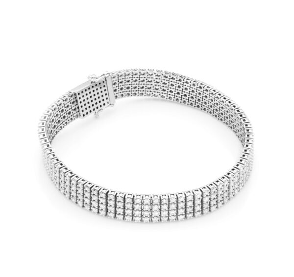 Diamentowa Bransoletka 6ct. H/Si2 - obrazek 2