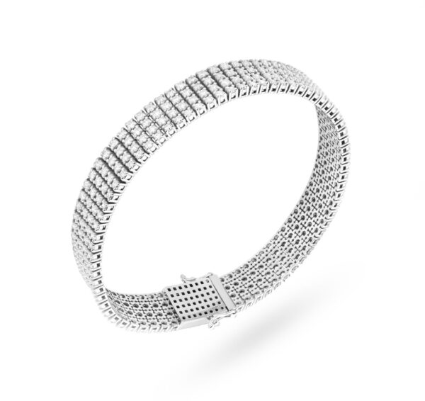 Diamentowa Bransoletka 6ct. H/Si2