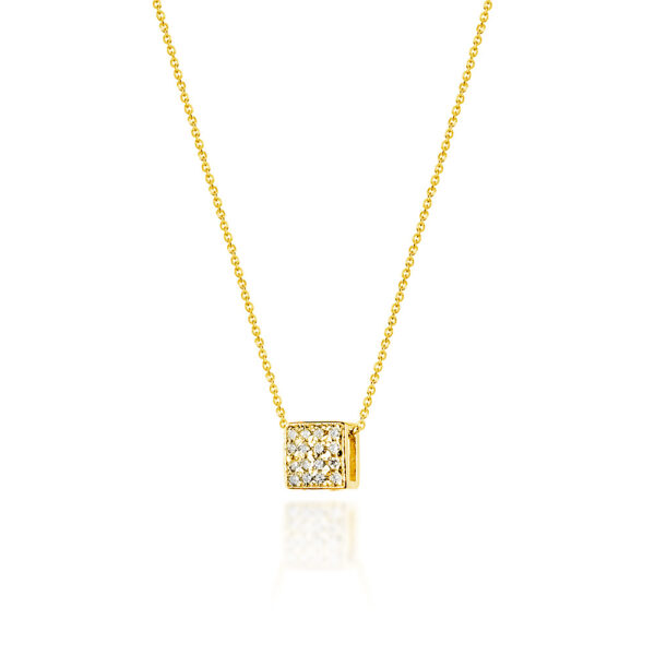 Diamentowa celebrytka 0,08ct.