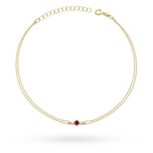 Bransoletka Rubin 0,15ct