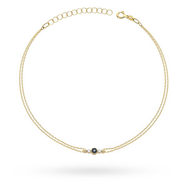 Bransoletka Szafir 0,15ct