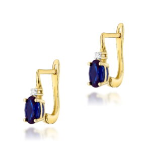 Kolczyki Szafir 2 x 0,70ct