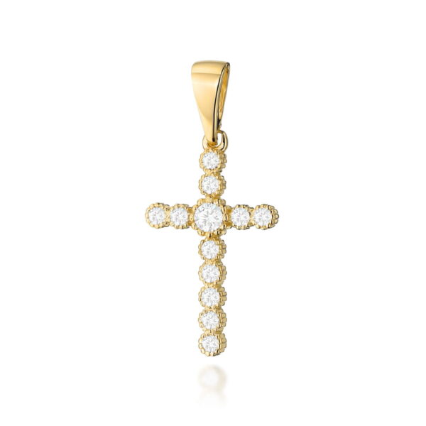 Krzyż Diament 0,10ct