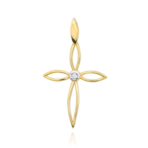 Krzyżyk Diament 0,02ct