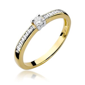 Pierścionek Diament 0,08ct