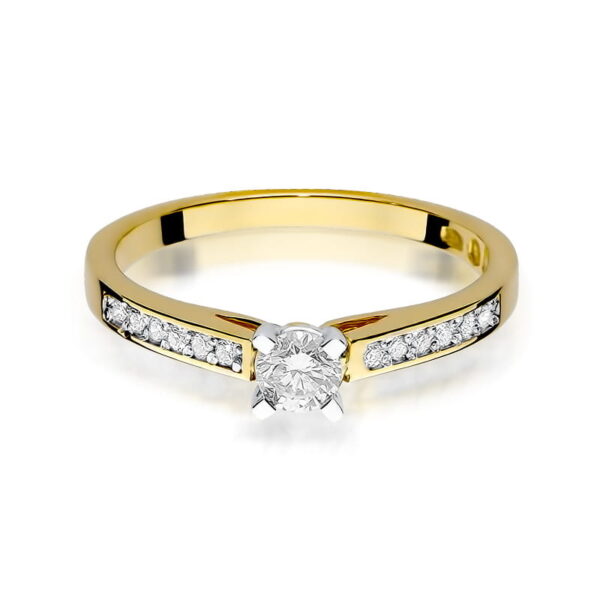 Pierścionek Diament 0,30ct - obrazek 2
