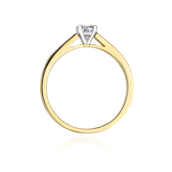 Pierścionek Diament 0,30ct - obrazek 3