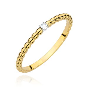 Pierścionek Diament 0,02ct