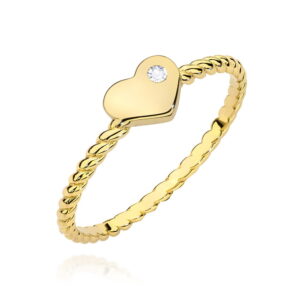 Pierścionek Diament 0,03ct