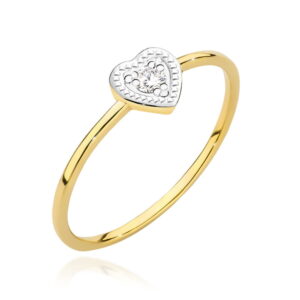 Pierścionek Diament 0,02ct