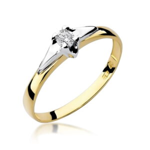 Pierścionek Diament 0,08ct