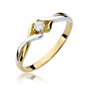 Pierścionek Diament 0,08ct