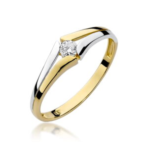 Pierścionek Diament 0,08ct