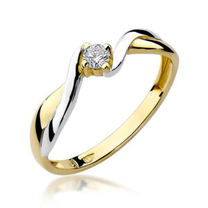 Pierścionek Diament 0,08ct