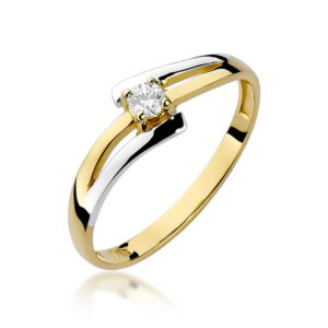 Pierścionek Diament 0,08ct