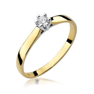Pierścionek Diament 0,08ct