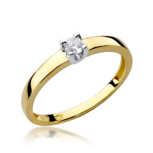 Pierścionek Diament 0,08ct