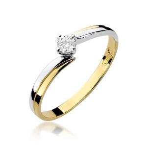 Pierścionek Diament 0,08ct