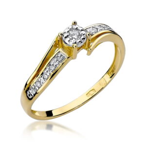 Pierścionek Diament 0,05ct