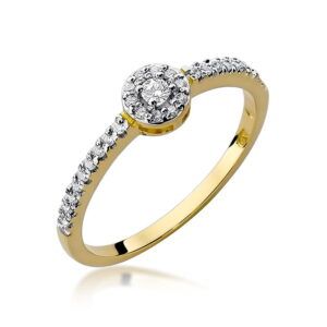 Pierścionek Diament 0,05ct