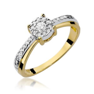 Pierścionek Diament 0,08ct