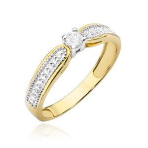 Pierścionek Diament 0,08ct
