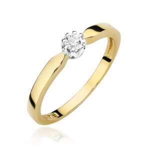Pierścionek Diament 0,08ct