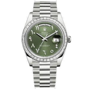 Rolex Day-Date Platinum with Arabic Numerals