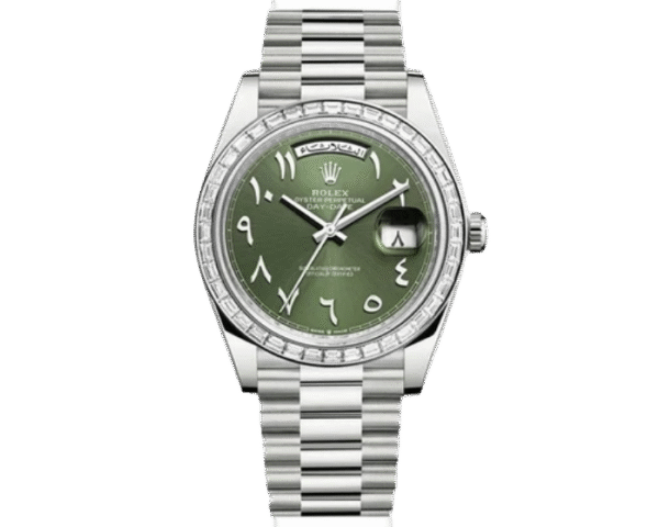 Rolex Day-Date Platinum with Arabic Numerals