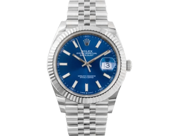 Rolex Datejust 36 Blue Stick Dial