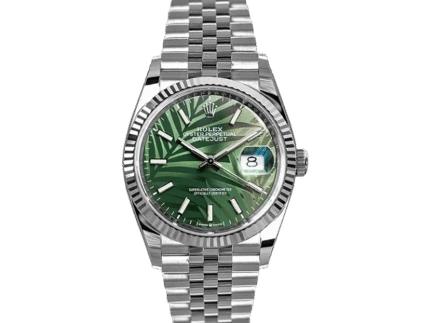 Rolex Datejust 36 Green Palm Dial