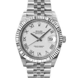 Rolex Datejust 41 White Roman Dial