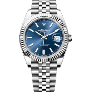 Rolex Datejust 41mm Blue Stick Dial