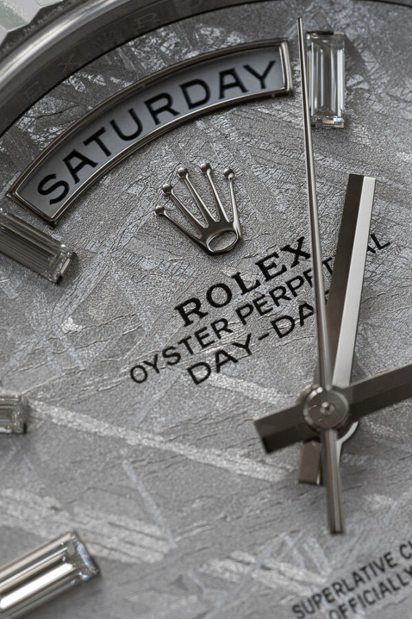Rolex Day-Date Platinum with Arabic Numerals - obrazek 2