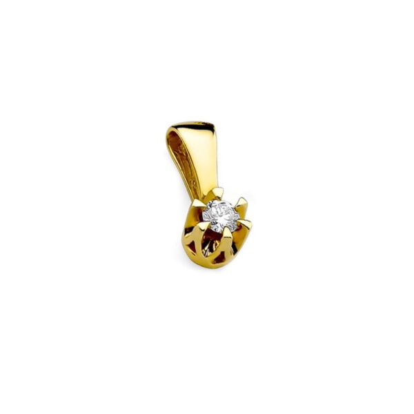 Zawieszka Diament 0,08ct - obrazek 2