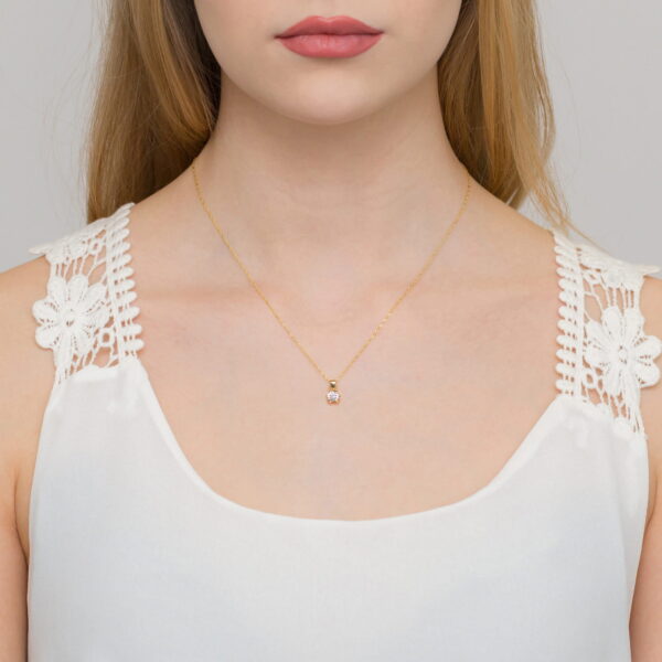 Zawieszka Diament 0,08ct - obrazek 2