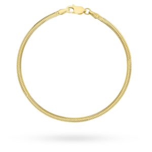 Bransoletka złota żmijka - 2,6 mm
